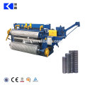 Galvanized welded roll mesh machine price